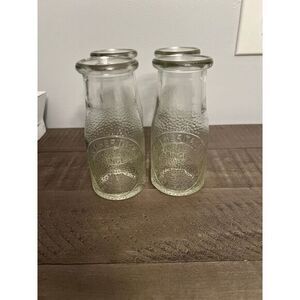 Heritage Diary - Small Milk Bottle- Vintage Kitchen Decor‎ set of 4